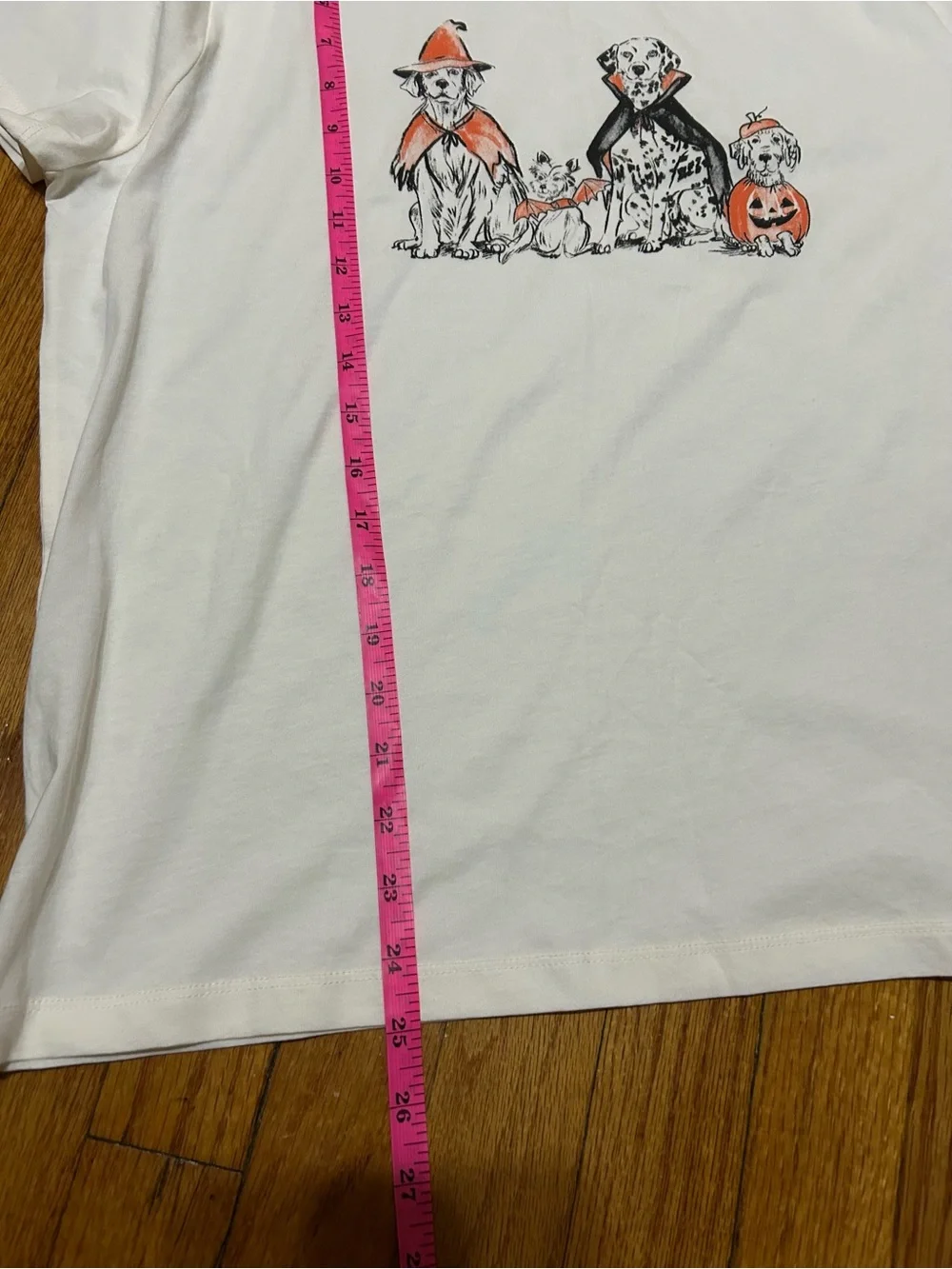 J. Crew Halloween  Dogs T-Shirt: Spooky and Cute Size XL New